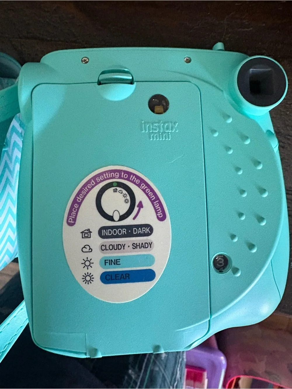Instax soft turquoise